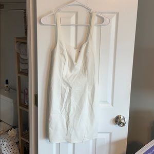 Beautiful By The Way White Mini Dress